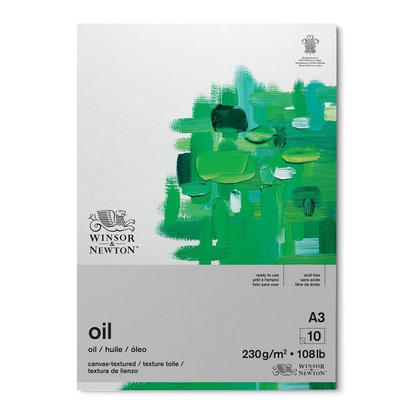 Blok WINSOR & NEWTON Oil Paper, A3 10 listů