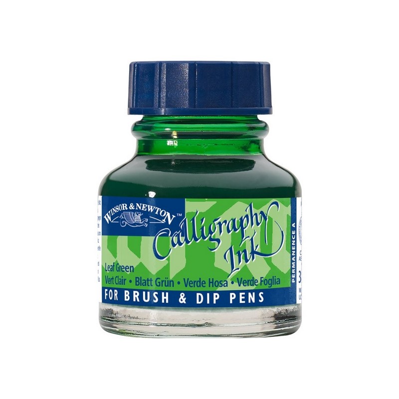 Kaligrafický inkoust WINSOR & NEWTON Calligraphy Ink, 30ml Leaf Green