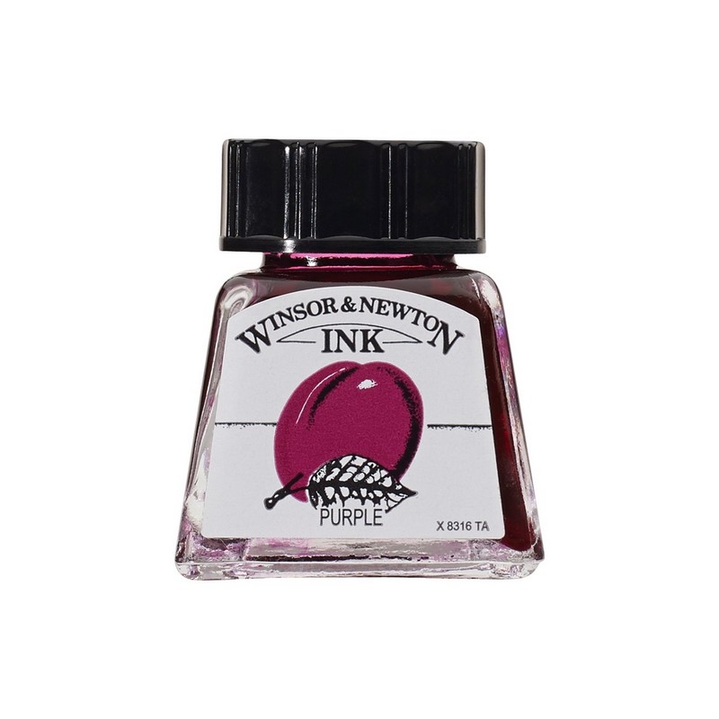 Kreslící inkoust WINSOR & NEWTON Drawing Ink, 14ml Purple