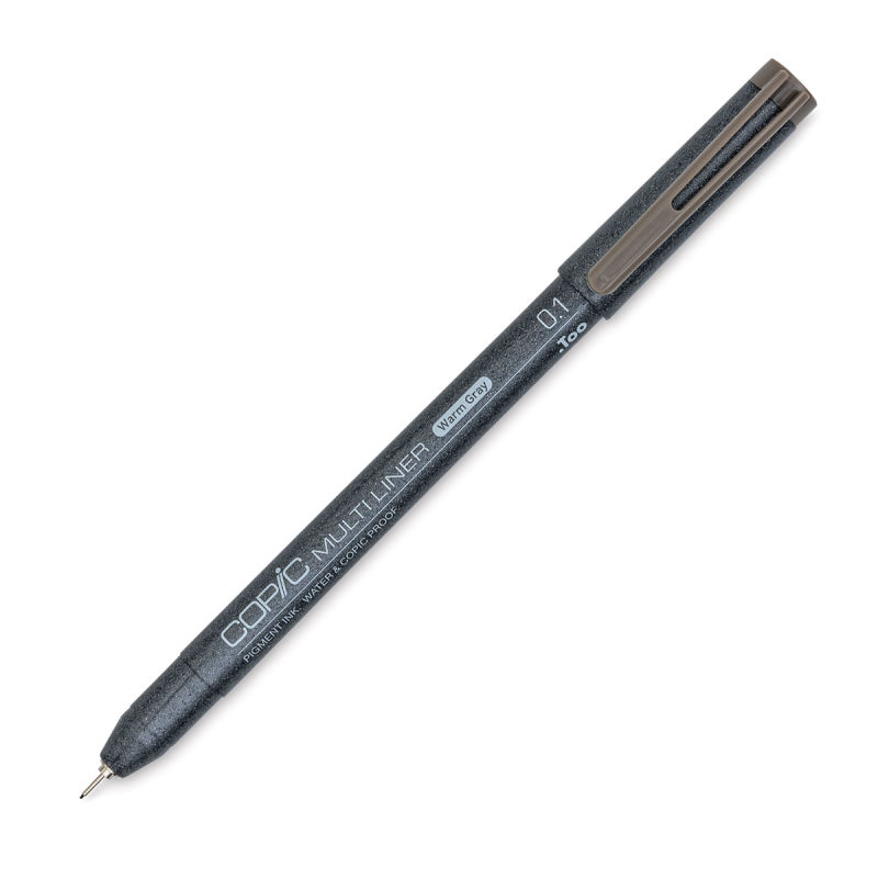 Technický liner COPIC šedý "warm" 0,1mm