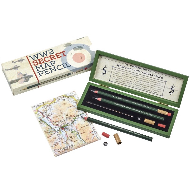 Vojenská sada DERWENT Secret Map Pencil
