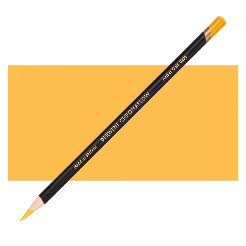 Pigmentová pastelka DERWENT Chromaflow, Amber Gold