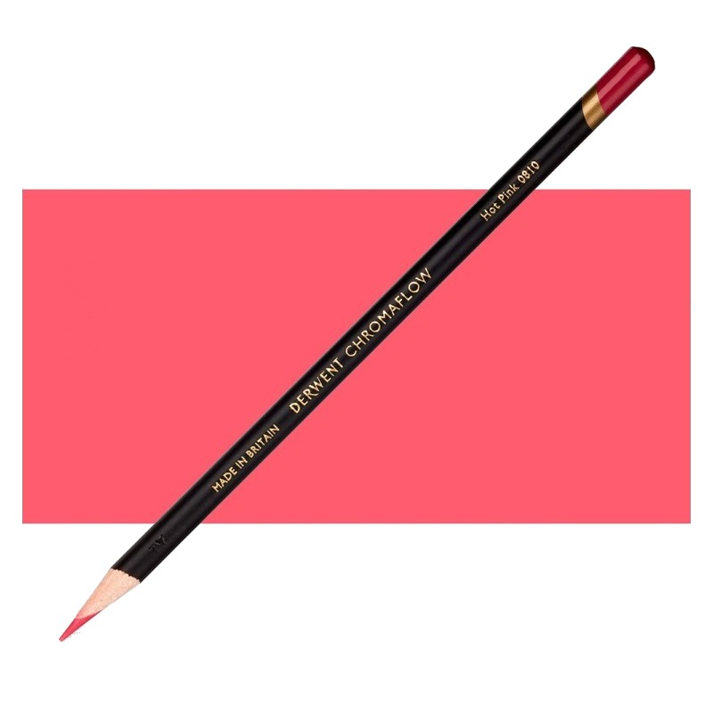 Pigmentová pastelka DERWENT Chromaflow, Hot Pink