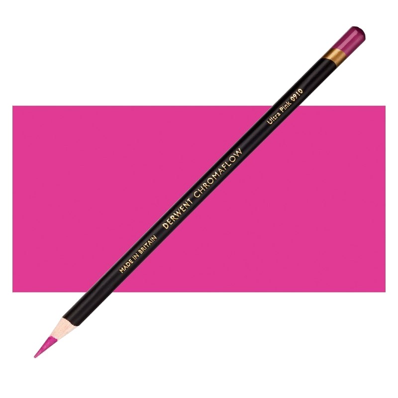 Pigmentová pastelka DERWENT Chromaflow, Ultra Pink