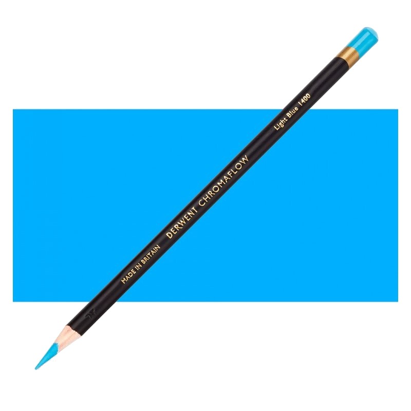Pigmentová pastelka DERWENT Chromaflow, Light Blue