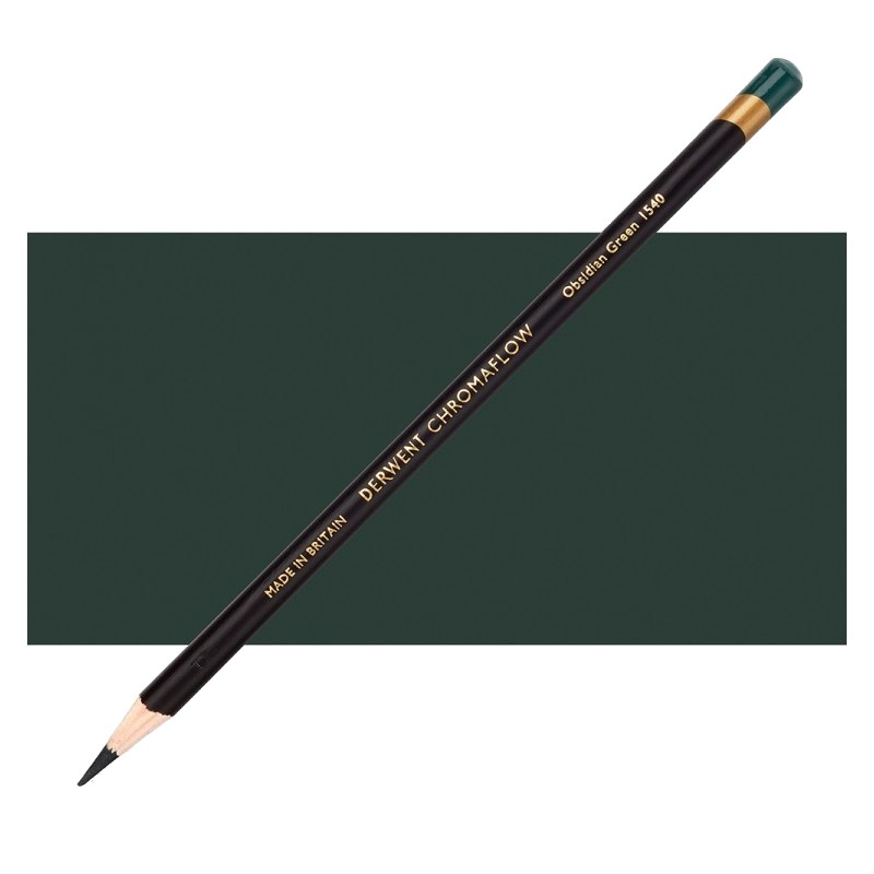 Pigmentová pastelka DERWENT Chromaflow, Obsidian Green