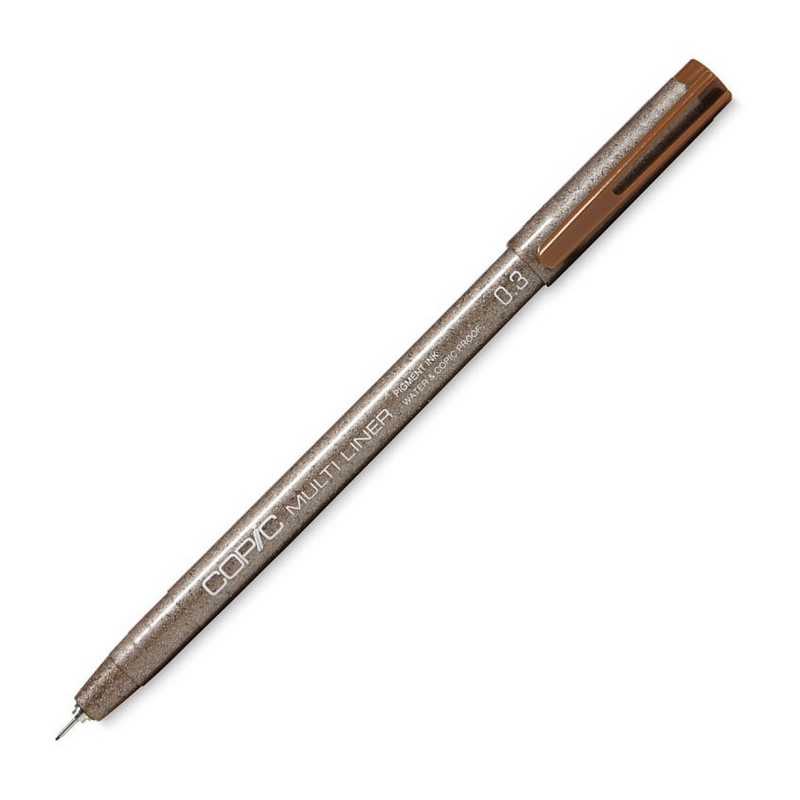 Technický liner COPIC světle hnědý 0,3mm