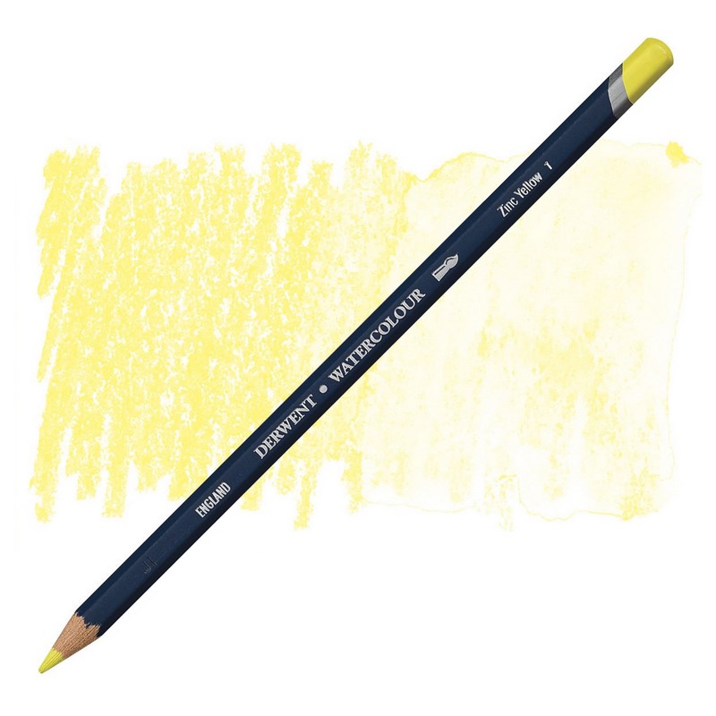 Akvarelová pastelka DERWENT Watercolour, Zinc Yellow