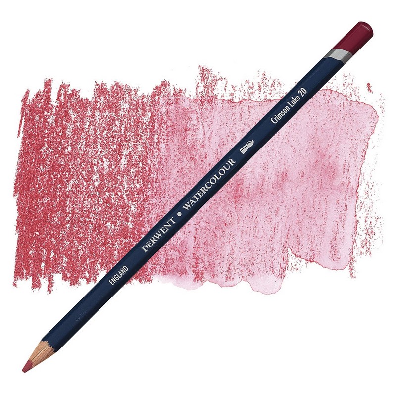 Akvarelová pastelka DERWENT Watercolour, Crimson Lake
