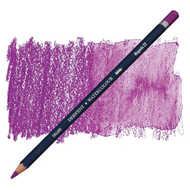 Akvarelová pastelka DERWENT Watercolour, Magenta