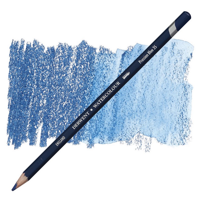 Akvarelová pastelka DERWENT Watercolour, Prussian Blue