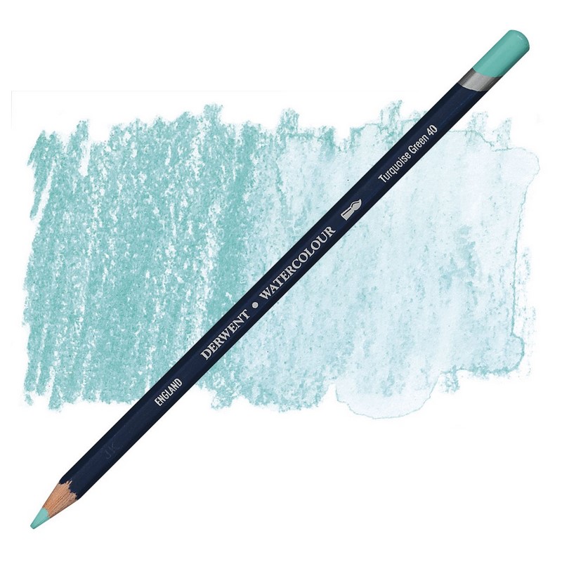 Akvarelová pastelka DERWENT Watercolour, Turquoise Green