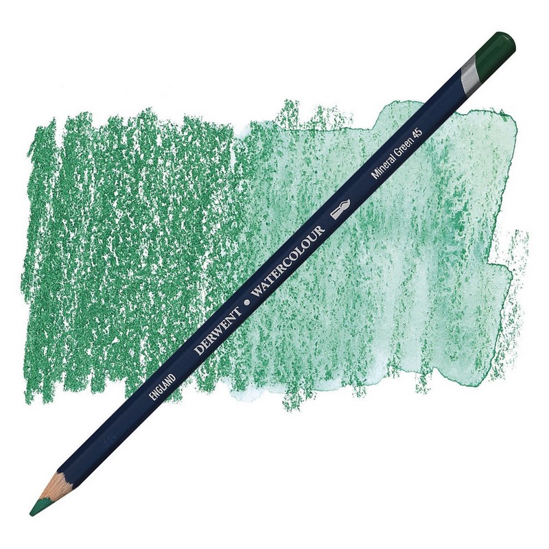 Akvarelová pastelka DERWENT Watercolour, Mineral Green