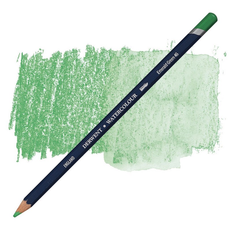 Akvarelová pastelka DERWENT Watercolour, Emerald Green