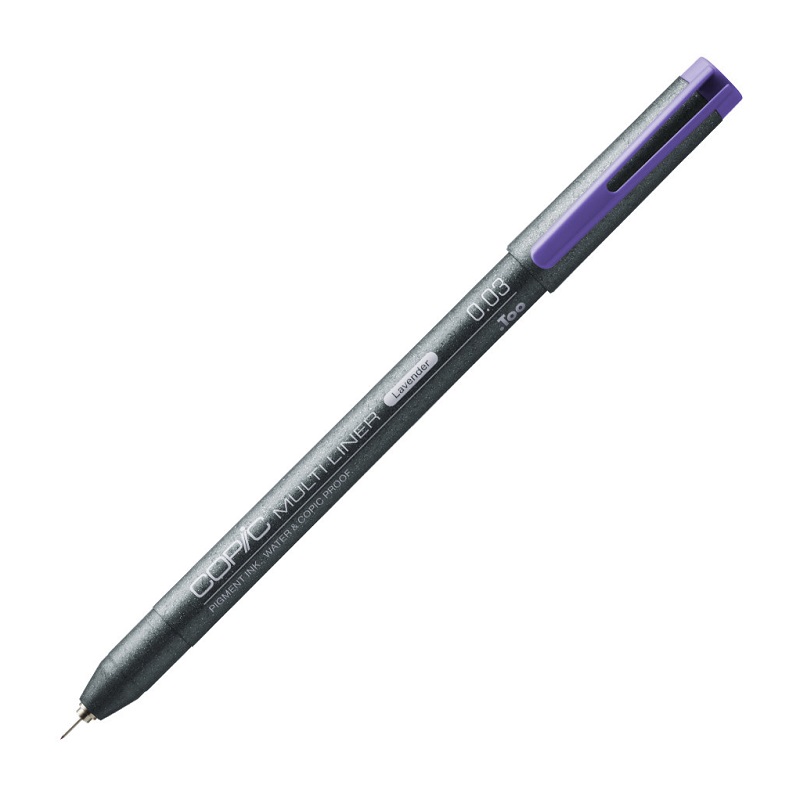 Technický liner COPIC fialový 0,03mm