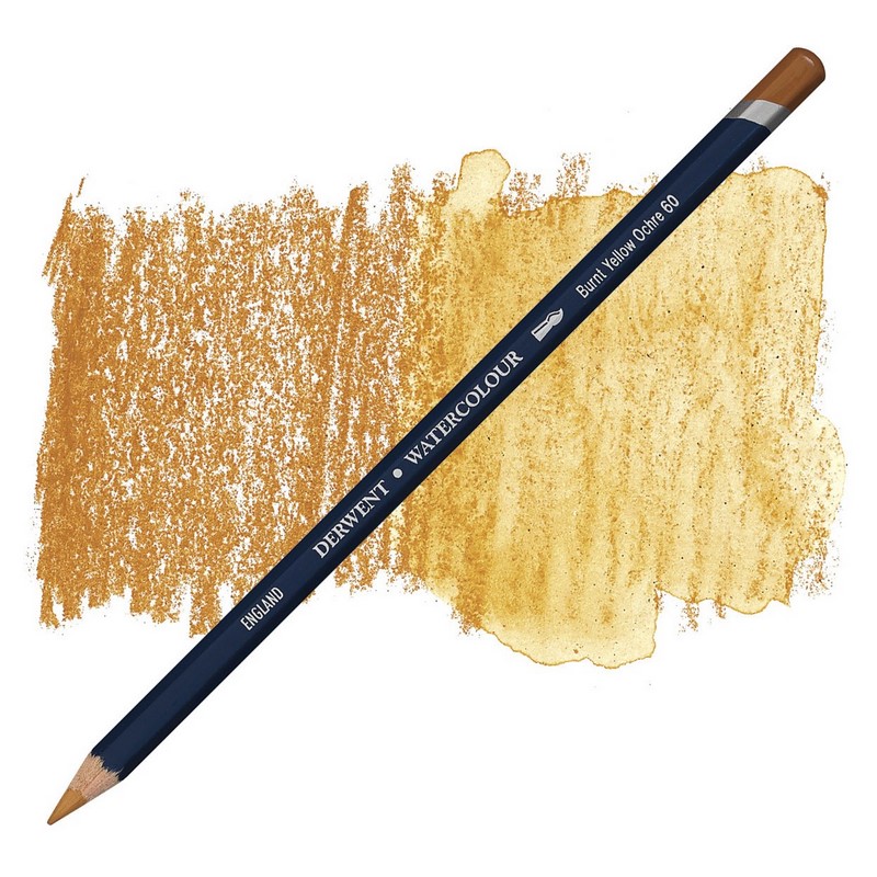 Akvarelová pastelka DERWENT Watercolour, Burnt Yellow Ochre