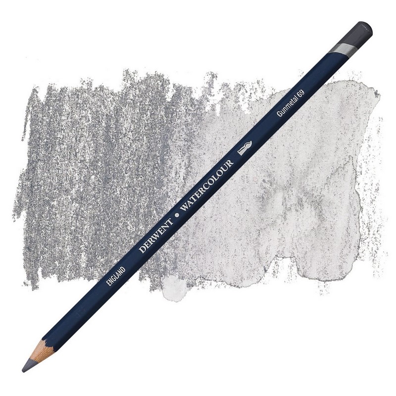 Akvarelová pastelka DERWENT Watercolour, Gunmetal