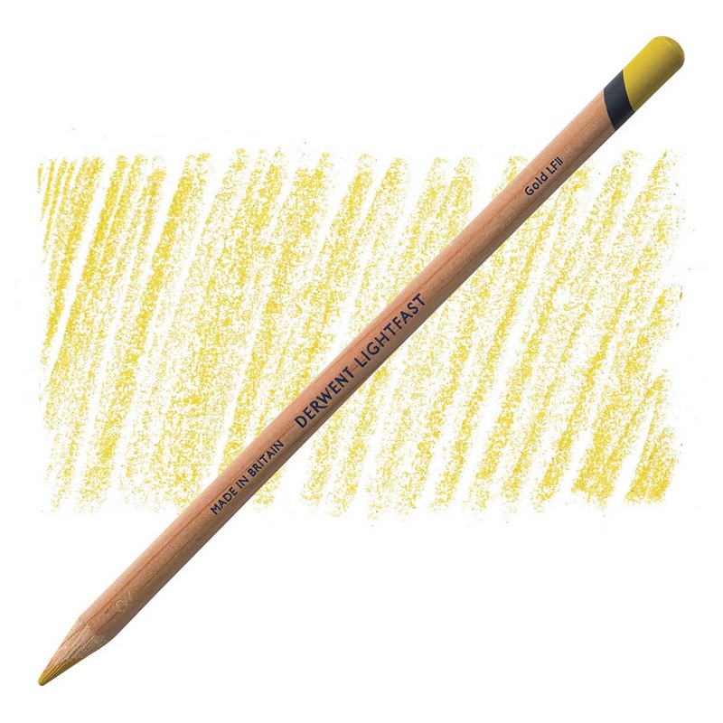 Olejová pastelka DERWENT Lightfast, Gold