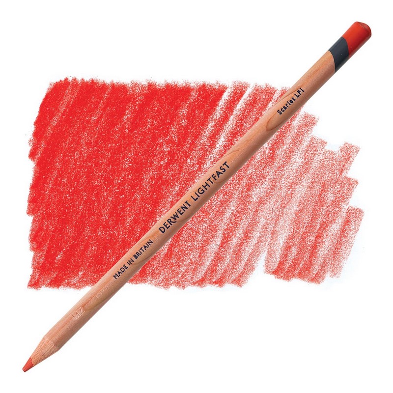 Olejová pastelka DERWENT Lightfast, Scarlet