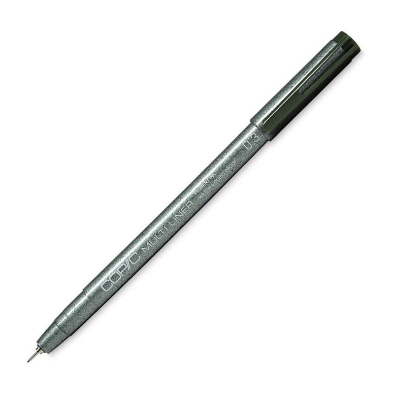 Technický liner COPIC tmavě zelený 0,3mm