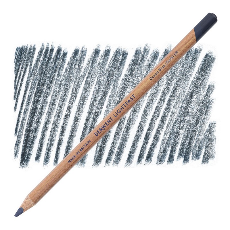 Olejová pastelka DERWENT Lightfast, Ocean Blue Dark