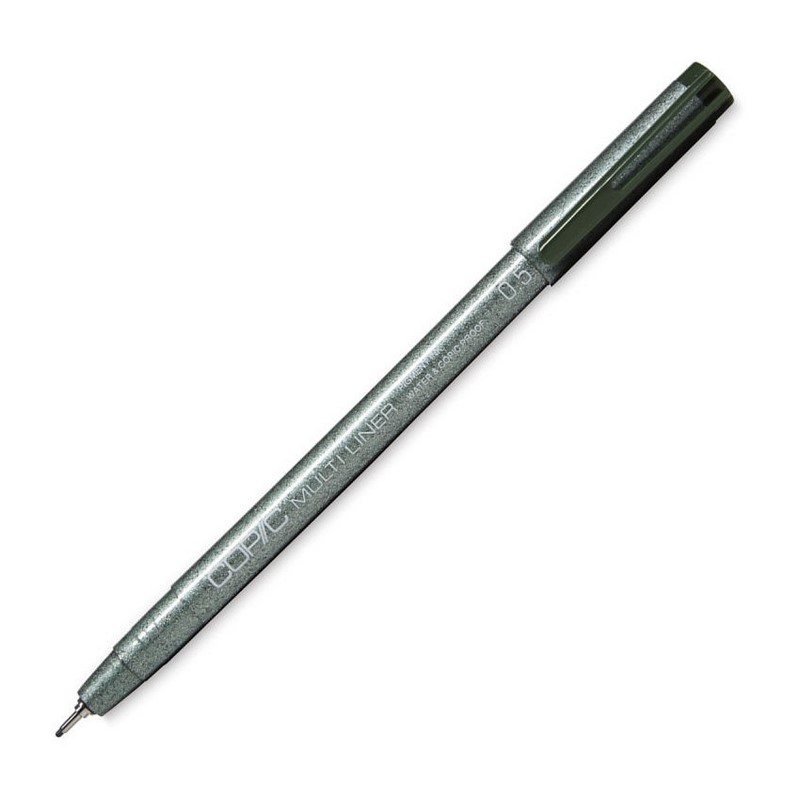 Technický liner COPIC tmavě zelený 0,5mm