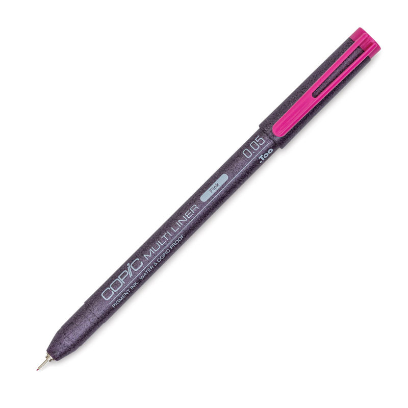 Technický liner COPIC růžový 0,05mm