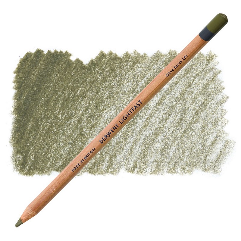 Olejová pastelka DERWENT Lightfast, Olive Earth