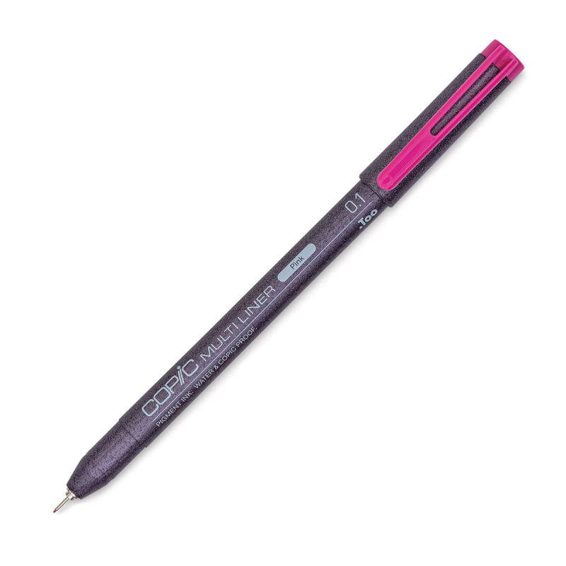 Technický liner COPIC růžový 0,1mm