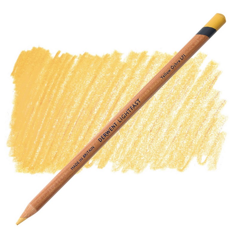 Olejová pastelka DERWENT Lightfast, Yellow Ochre