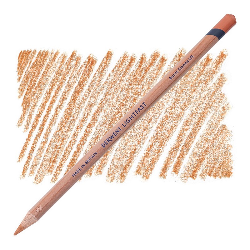 Olejová pastelka DERWENT Lightfast, Burnt Sienna