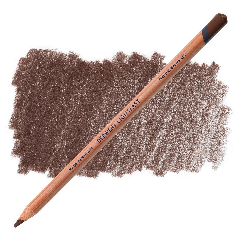 Olejová pastelka DERWENT Lightfast, Natural Brown
