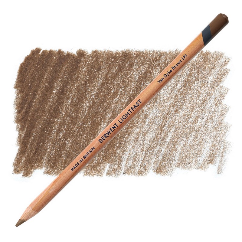 Olejová pastelka DERWENT Lightfast, Van Dyke Brown