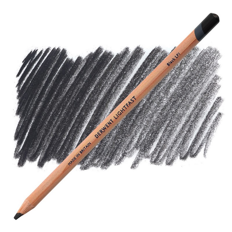 Olejová pastelka DERWENT Lightfast, Black