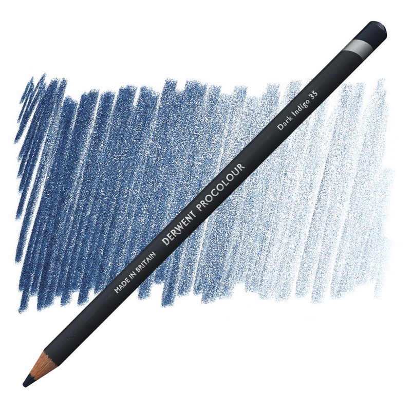 Pigmentová pastelka DERWENT Procolour, Dark Indigo