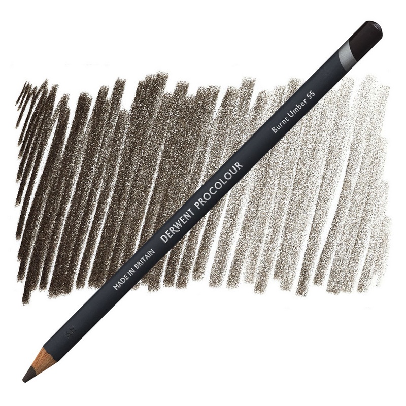 Pigmentová pastelka DERWENT Procolour, Burnt Umber