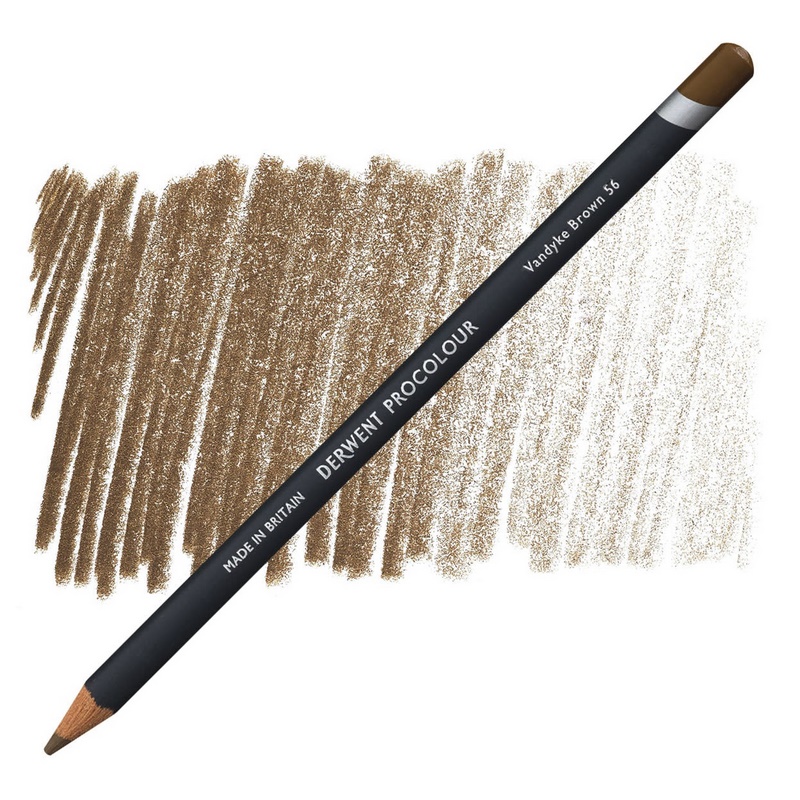 Pigmentová pastelka DERWENT Procolour, Vandyke Brown