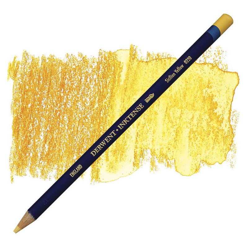 Akvarelová pastelka DERWENT Inktense, Sicilian Yellow