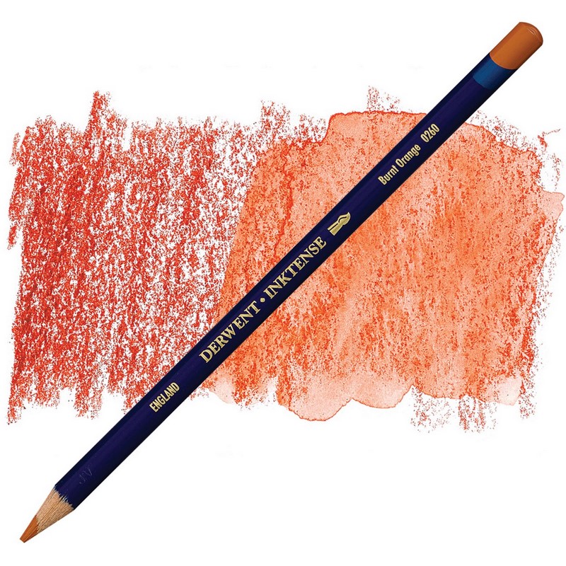 Akvarelová pastelka DERWENT Inktense, Burnt Orange