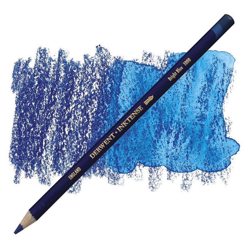 Akvarelová pastelka DERWENT Inktense, Bright Blue