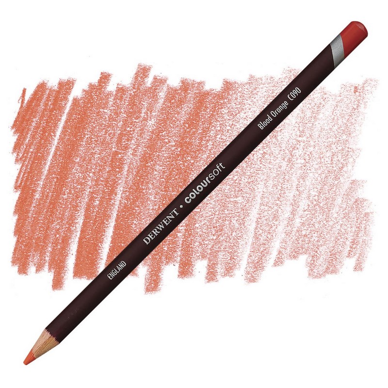 Umělecká pastelka DERWENT Coloursoft, Blood Orange