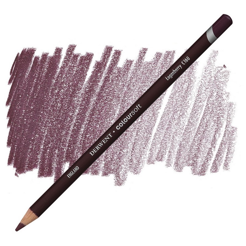 Umělecká pastelka DERWENT Coloursoft, Loganberry