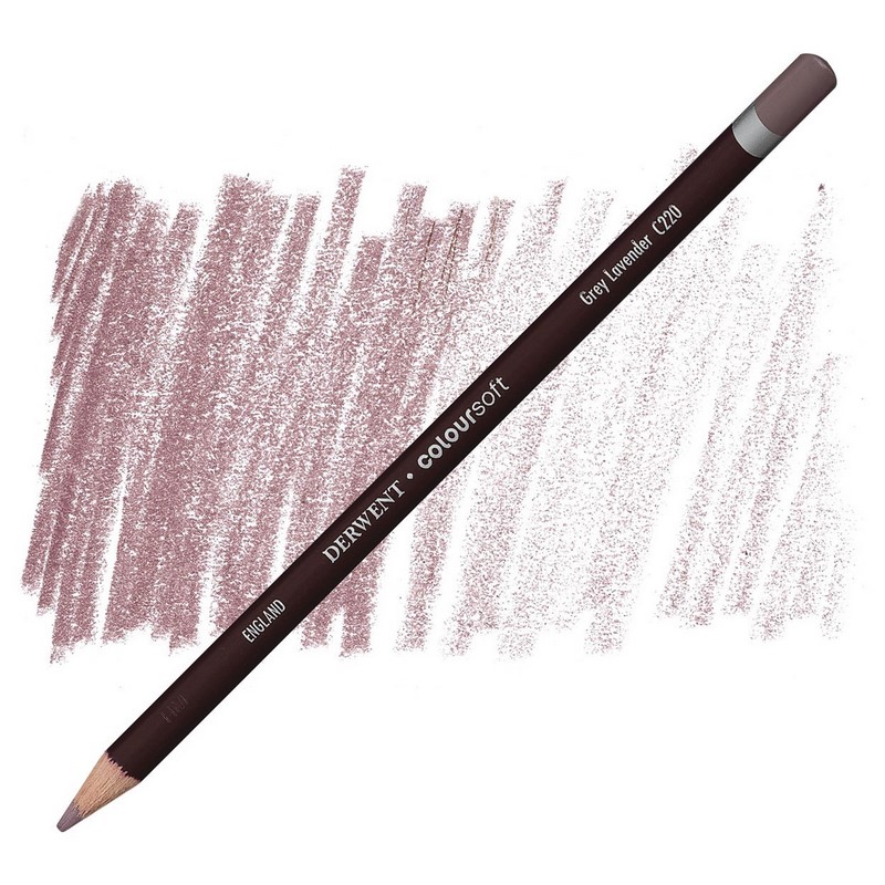 Umělecká pastelka DERWENT Coloursoft, Grey Lavender