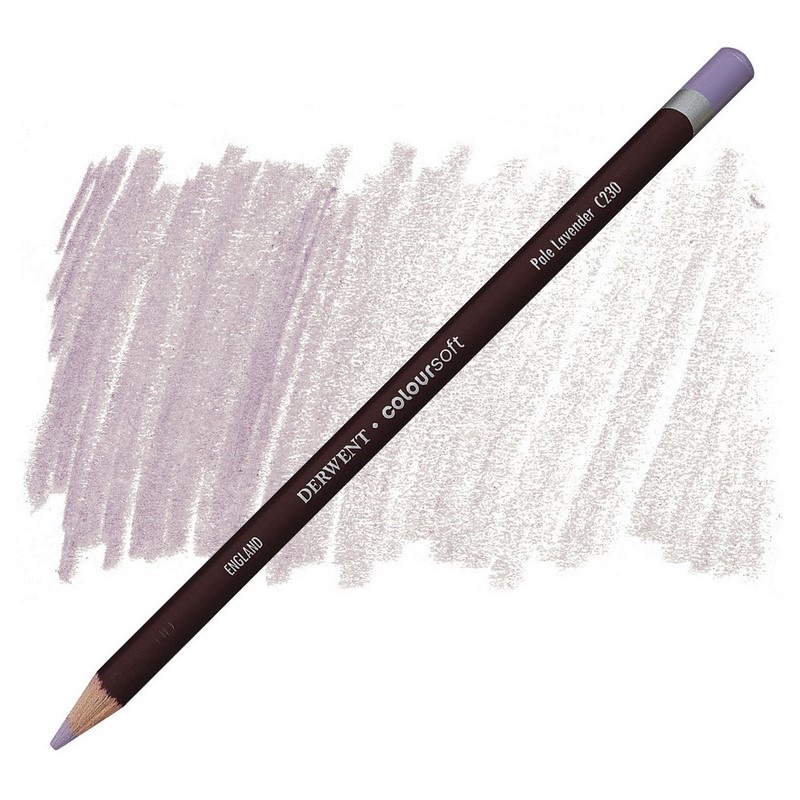Umělecká pastelka DERWENT Coloursoft, Pale Lavender