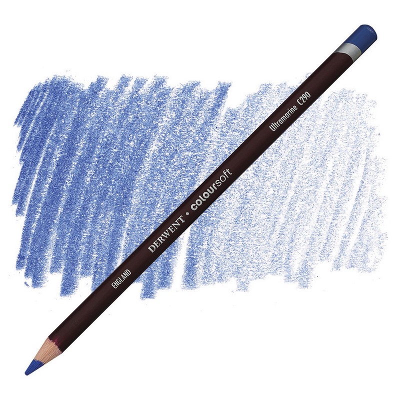 Umělecká pastelka DERWENT Coloursoft, Ultramarine