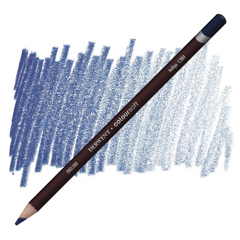 Umělecká pastelka DERWENT Coloursoft, Indigo
