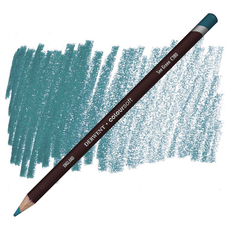 Umělecká pastelka DERWENT Coloursoft, Sea Green