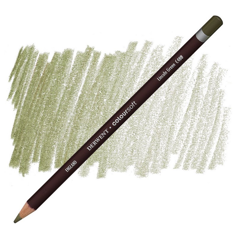 Umělecká pastelka DERWENT Coloursoft, Lincoln Green