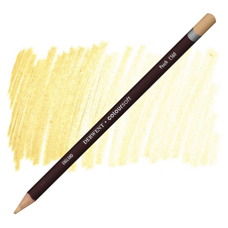 Umělecká pastelka DERWENT Coloursoft, Peach