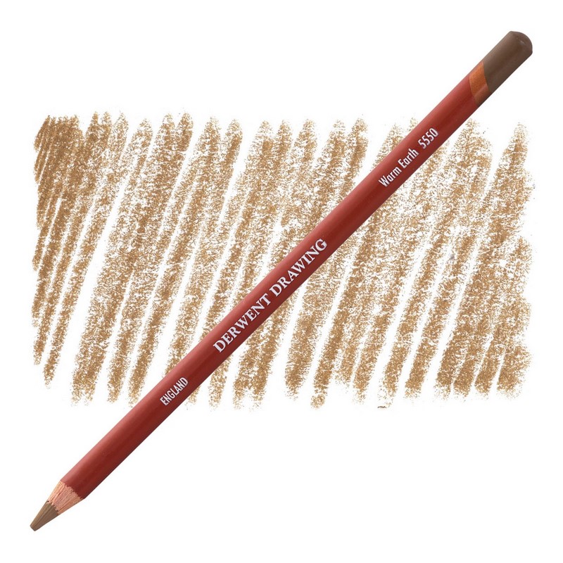 Umělecká pastelka DERWENT Drawing, Warm Earth